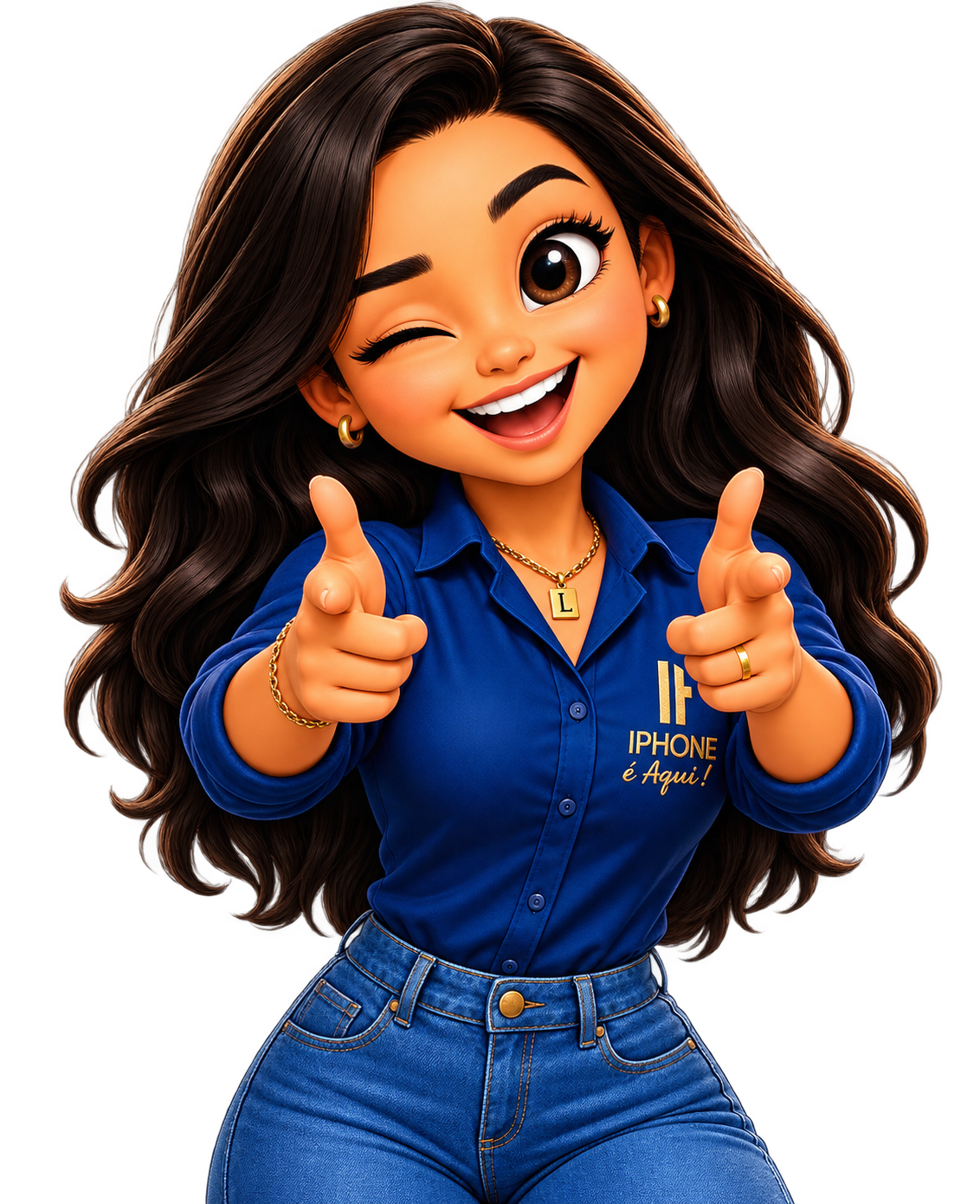 Mascote da IP iPhones